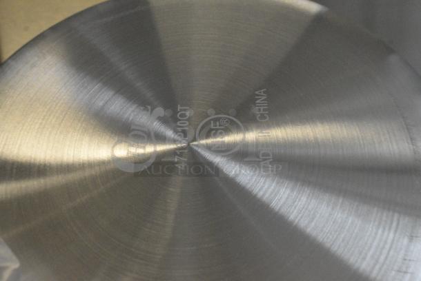 BRAND NEW SCRATCH AND DENT! Choice 471SP10QT 10 Qt. Standard Weight Aluminum Stock Pot - Image 7 of 8