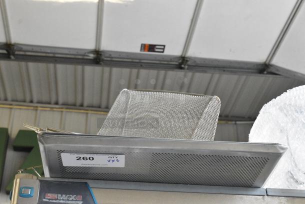 3 BRAND NEW SCRATCH AND DENT! Various Items Including Metal Baking Pan, Fry Basket. 3 Times Your Bid! - Image 2 of 8