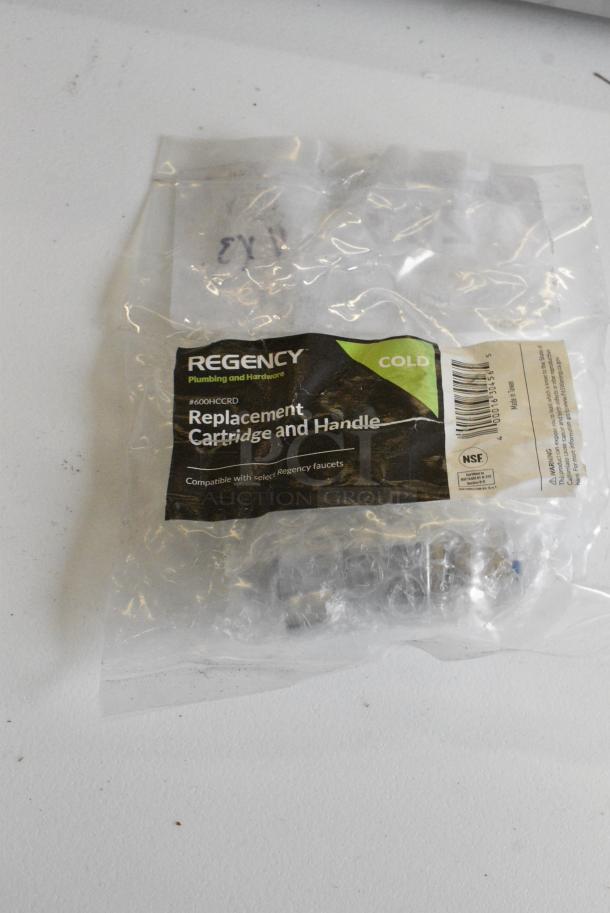 3 BRAND NEW SCRATCH AND DENT! Items Including JohnGuest Female Adapter, JohnGuest Straight Adaptor, Regency 600HCCRD Replacement Cartridge and Handle. 3 Times Your Bid! - Image 8 of 9