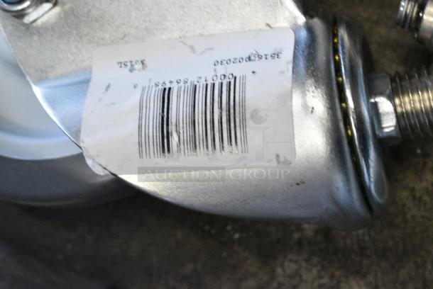 ALL ONE MONEY! Lot of BRAND NEW SCRATCH AND DENT! Items Including Commercial Casters, Legs and 4 Regency 600DB35 Basket Drain. - Image 9 of 9