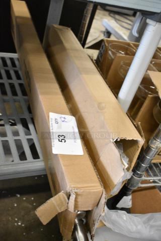 2 BRAND NEW SCRATCH AND DENT! Boxes of Metal Legs. 2 Times Your Bid!
