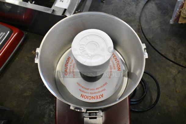 BRAND NEW SCRATCH AND DENT! Robot Coupe R 2 Dice Ultra Combination Food Processor with 3 Qt. / 3 Liter Stainless Steel Bowl, Continuous Feed. 120 Volts, 1 Phase. Tested and Working! - Image 7 of 12