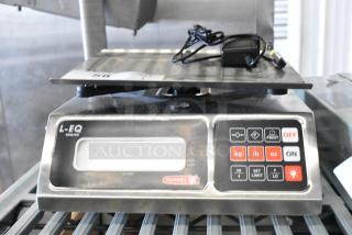 BRAND NEW SCRATCH AND DENT! Tor Rey L-EQ-5/10 10 lb. Digital Portion Control Scale. Tested and Working!