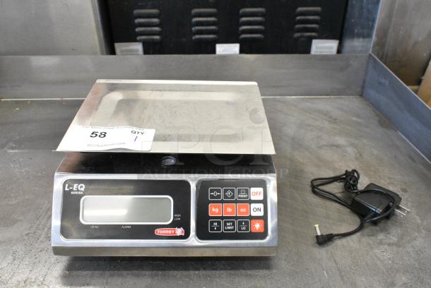 BRAND NEW SCRATCH AND DENT! Tor Rey L-EQ-5/10 10 lb. Digital Portion Control Scale. Tested and Working! - Image 2 of 8