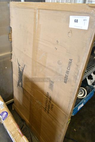 BRAND NEW SCRATCH AND DENT! Regency 600PSWT3048F 30" x 48" Poly Table Top for 30" x 48" Poly Top Table without Backsplash