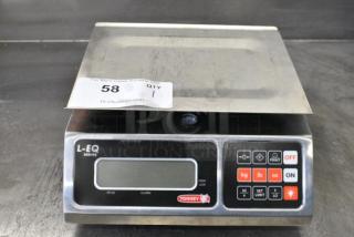 BRAND NEW SCRATCH AND DENT! Tor Rey L-EQ-5/10 10 lb. Digital Portion Control Scale. Tested and Working!