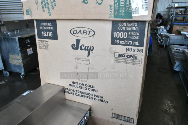 5 Boxes of Various BRAND NEW SCRATCH AND DENT! Items Including Solo Ultra Clear TR16 16 oz. Clear PET Plastic Cold Tall Cup - 1,000/Case 760TR16, Dart 12J12 12 oz. White Customizable Foam Cup - 1,000/Case, Dart 16J16 16 oz. White Customizable Foam Cup - 1,000/Case 30116J16, World Centric 32 oz. Compostable Fiber Burrito Bowl - 300/Case 521BOSCUBB, C033221 32 oz. 5 Times Your Bid! - Image 8 of 11