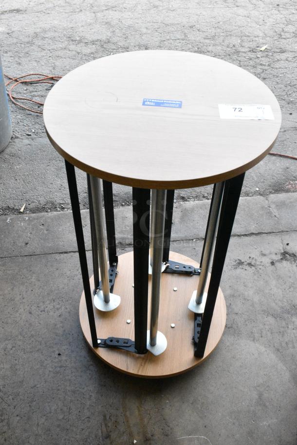 BRAND NEW SCRATCH AND DENT! Bulman R1204 The Suzette Revolving Vertical Four Roll Paper Rack - Unassembled 188R1204KD - Image 2 of 5