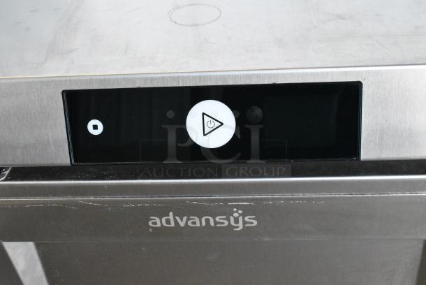 LIKE NEW! 2024 Hobart LXNR Advansys Stainless Steel Commercial High Temperature Undercounter Dishwasher with Energy Recovery. 120/208-240 Volts, 1 Phase. - Image 3 of 9