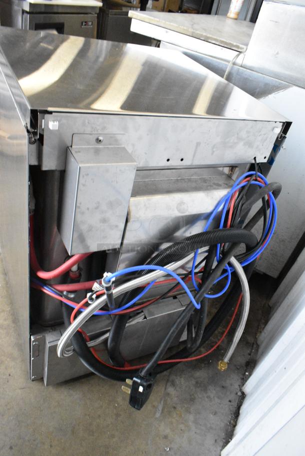 LIKE NEW! 2024 Hobart LXNR Advansys Stainless Steel Commercial High Temperature Undercounter Dishwasher with Energy Recovery. 120/208-240 Volts, 1 Phase. - Image 7 of 9