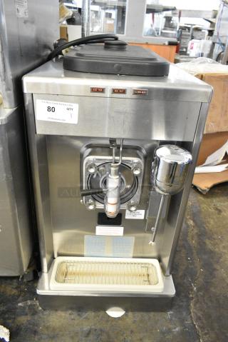 Taylor 340D-27 Stainless Steel Commercial Countertop Single Flavor Frozen Beverage Machine w/ Drink Mixer. 208-230 Volts, 1 Phase.