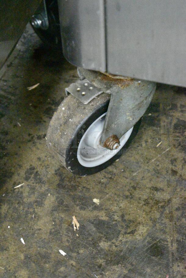 Stoelting F231-109I2 Stainless Steel Commercial Floor Style Water Cooled 2 Flavor w/ Twist Soft Serve Ice Cream Machine on Commercial Casters. 208-230 Volts, 3 Phase. - Image 2 of 10