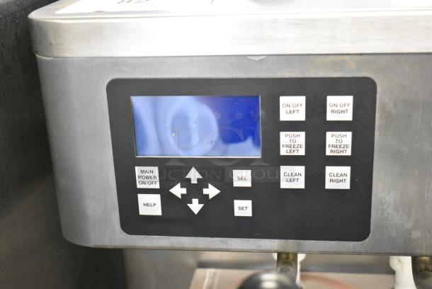 Stoelting F231-109I2 Stainless Steel Commercial Floor Style Water Cooled 2 Flavor w/ Twist Soft Serve Ice Cream Machine on Commercial Casters. 208-230 Volts, 3 Phase. - Image 6 of 10