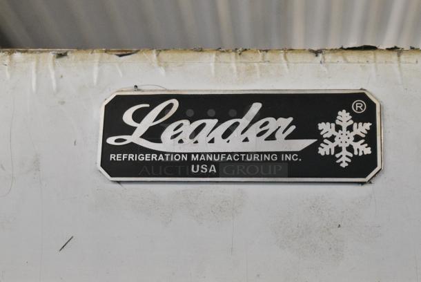Leader Metal Commercial 2 Door Reach In Cooler Merchandiser. 115 Volts, 1 Phase. Tested and Working! - Image 2 of 6