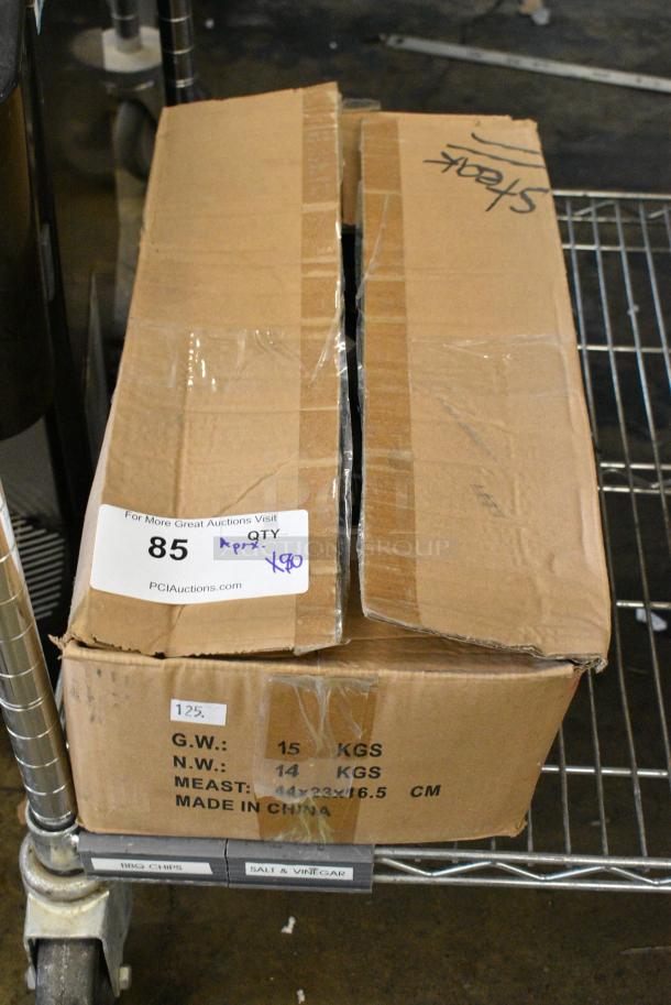 80 SHARPENED Stainless Steel Knives Including Fillet Knife. 80 Times Your Bid! - Image 2 of 4
