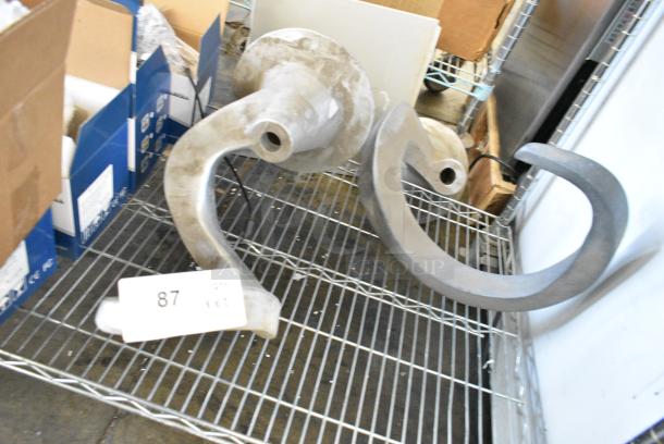 2 Metal Commercial Dough Hook Attachments. 23" and 27.5". 2 Times Your Bid! - Image 2 of 12