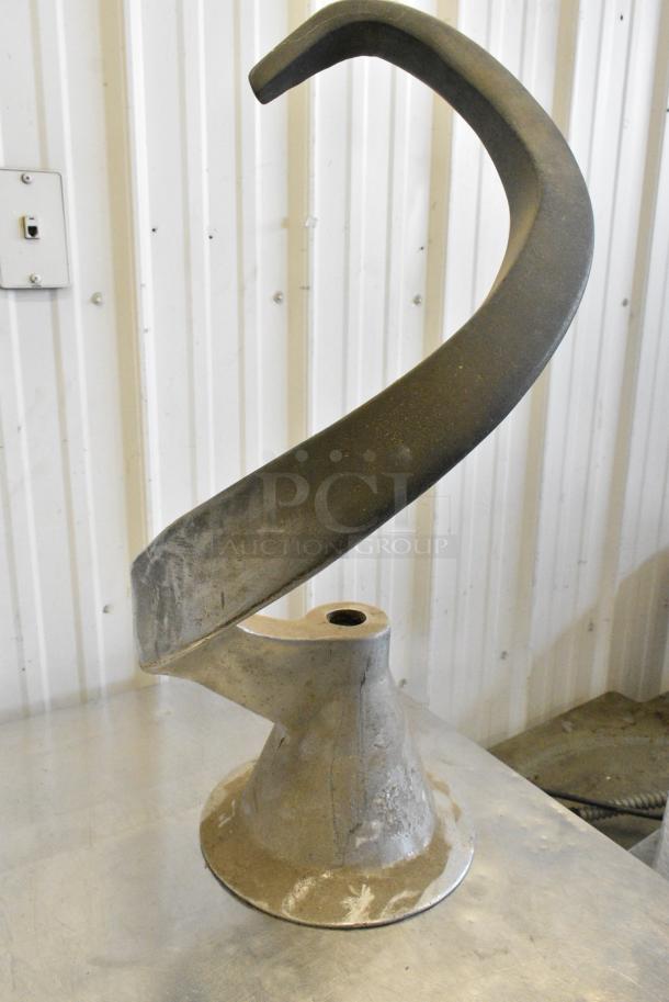 2 Metal Commercial Dough Hook Attachments. 23" and 27.5". 2 Times Your Bid! - Image 6 of 12
