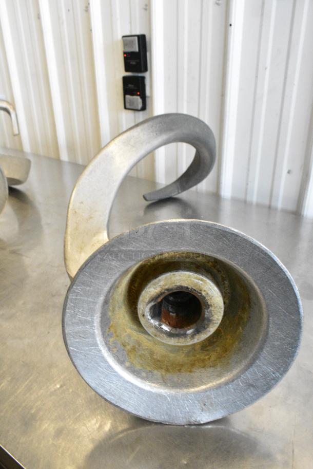 2 Metal Commercial Dough Hook Attachments. 23" and 27.5". 2 Times Your Bid! - Image 7 of 12