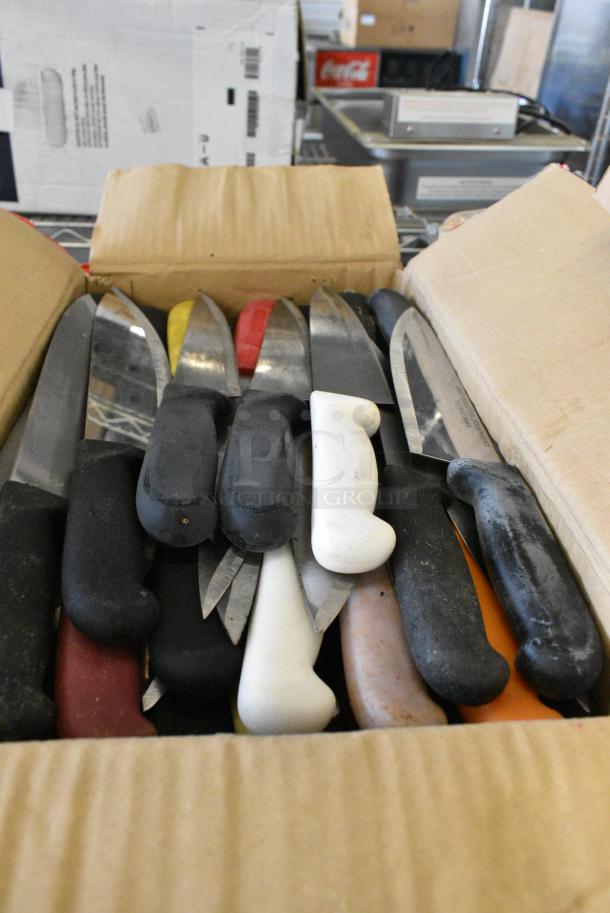 50 SHARPENED Stainless Steel Knives Including Chef Knife. 50 Times Your Bid! - Image 3 of 4