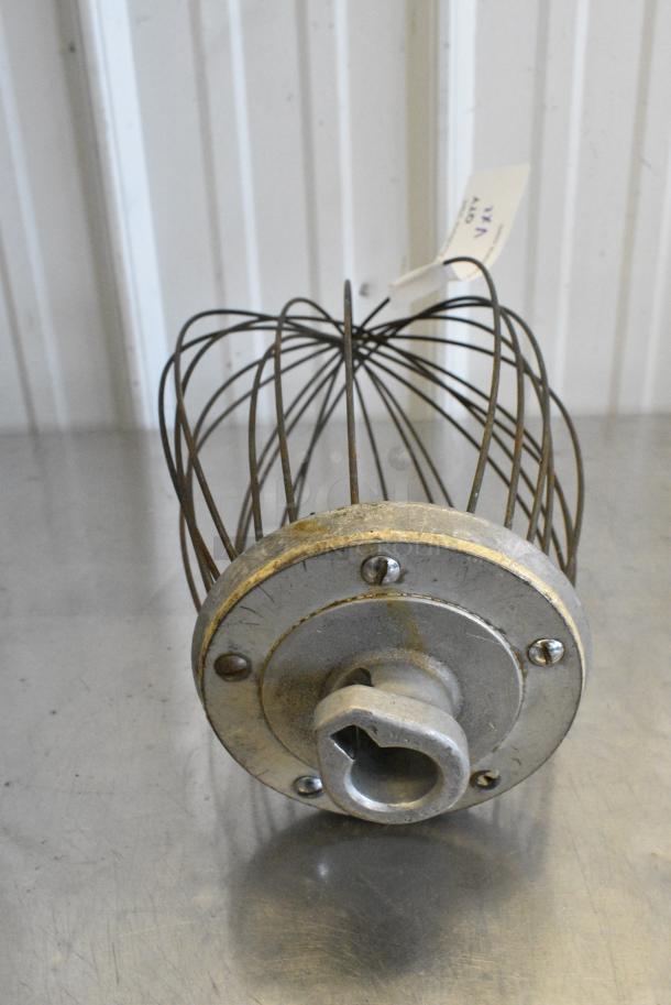 2 Metal Attachments for Hobart Mixer Including Hobart VMLH30 30 Quart Paddle and Hobart A20 20 Quart Whisk. 2 Times Your Bid! - Image 7 of 8