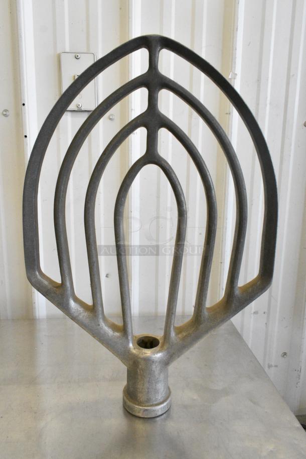 2 Metal Attachments for Hobart Mixer Including Hobart VMLH40 40 Quart Whisk and Hobart VML80 80 Quart Paddle. 2 Times Your Bid! - Image 3 of 8