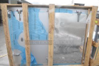 BRAND NEW IN CRATE! KPS Global Walk In Box Door.