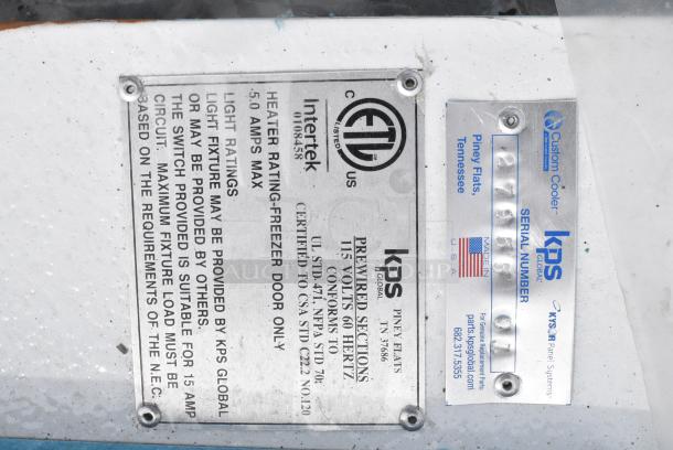BRAND NEW SCRATCH AND DENT! KPS Global Walk In Box Door. - Image 9 of 9