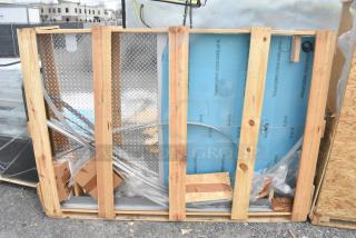 BRAND NEW IN CRATE! KPS Global Walk In Box Door.