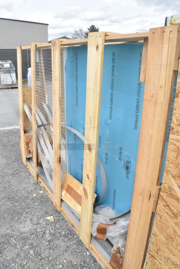 BRAND NEW IN CRATE! KPS Global Walk In Box Door. - Image 3 of 10