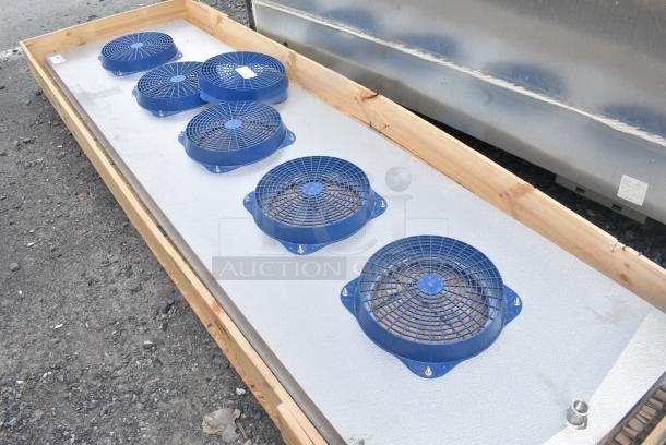 BRAND NEW SCRATCH AND DENT! Hussmann CE107399 Metal Commercial Evaporator Fan Panel - Image 2 of 13