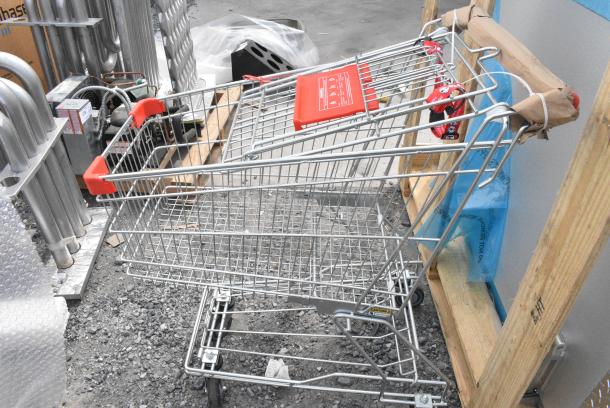 5 Regency 460SHPCRT35 Supermarket Shopping Cart - 3.5 Cu. Ft.Supermarket Shopping Cart - 3.5 Cu. Ft.. 5 Times Your Bid! - Image 1 of 7