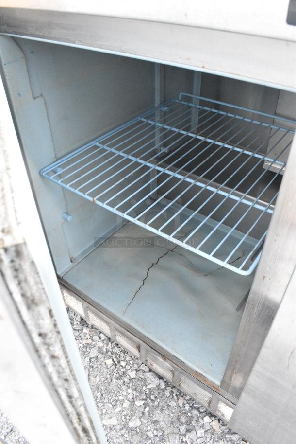 Delfield Stainless Steel Commercial 2 Door Work Top Cooler on Commercial Casters. 115 Volts, 1 Phase. - Image 5 of 14