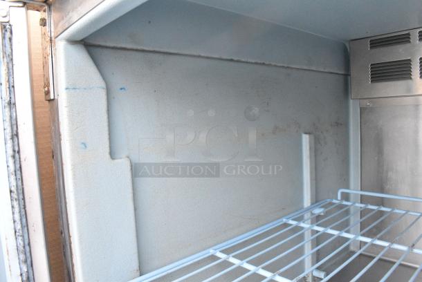 Delfield Stainless Steel Commercial 2 Door Work Top Cooler on Commercial Casters. 115 Volts, 1 Phase. - Image 9 of 14