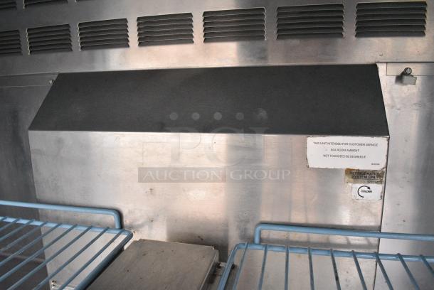 Delfield Stainless Steel Commercial 2 Door Work Top Cooler on Commercial Casters. 115 Volts, 1 Phase. - Image 10 of 14