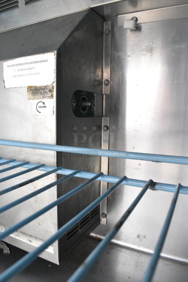 Delfield Stainless Steel Commercial 2 Door Work Top Cooler on Commercial Casters. 115 Volts, 1 Phase. - Image 11 of 14