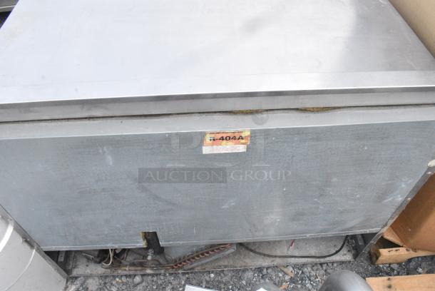 Delfield Stainless Steel Commercial 2 Door Work Top Cooler on Commercial Casters. 115 Volts, 1 Phase. - Image 13 of 14