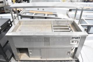 4CM Stainless Steel Commercial Electric Powered Steam Table. 120 Volts, 1 Phase.