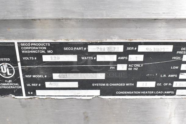 4CM Stainless Steel Commercial Electric Powered Steam Table. 120 Volts, 1 Phase. - Image 7 of 9
