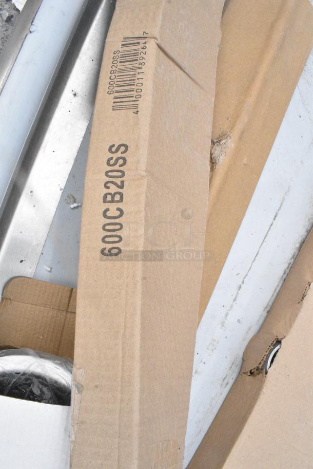 BRAND NEW SCRATCH AND DENT! Regency 600DDTL72L 6' 16-Gauge Stainless Steel Soiled L-Shape Dishtable - Left Landing - Image 6 of 7