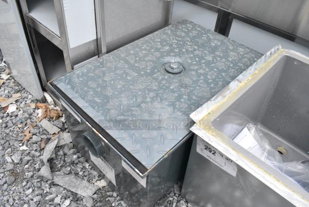 BRAND NEW SCRATCH AND DENT! Watts WD-10-THD 20 lb. Grease Trap with Threaded Connections - Image 3 of 4