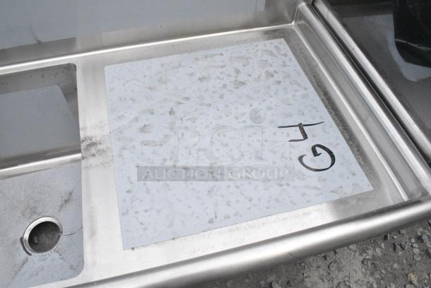 BRAND NEW SCRATCH AND DENT! Regency 600S31620224 Stainless Steel 3 Bay Sink w/ Dual Drain Boards. No Legs. - Image 4 of 6