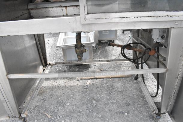 Hardt Inferno 43 Stainless Steel Commercial Natural Gas Powered Rotisserie Oven on Commercial Casters. - Image 7 of 11