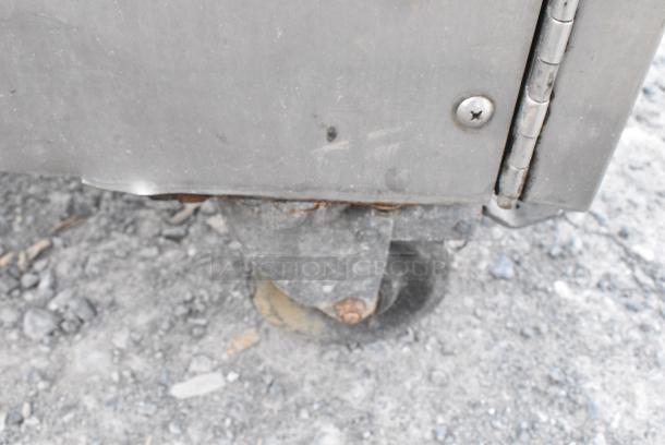 Hardt Inferno 43 Stainless Steel Commercial Natural Gas Powered Rotisserie Oven on Commercial Casters. - Image 10 of 11