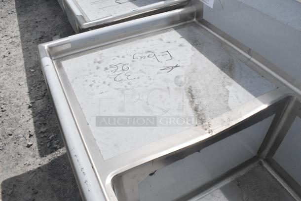 BRAND NEW SCRATCH AND DENT! Regency 600S31824224 Stainless Steel 3 Bay Sink w/ Dual Drain Boards. No Legs. - Image 4 of 7