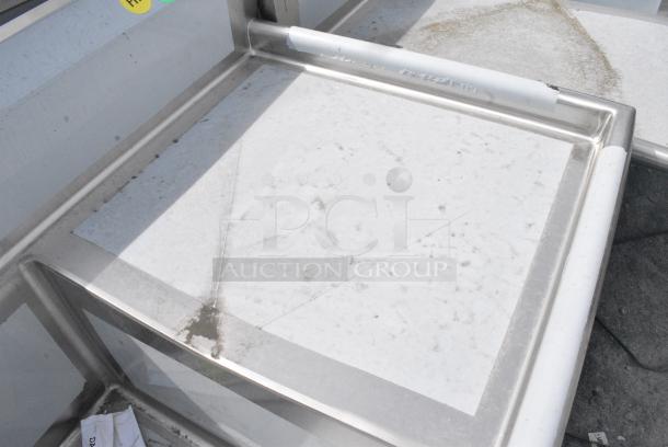 BRAND NEW SCRATCH AND DENT! Regency 600S31824224 Stainless Steel 3 Bay Sink w/ Dual Drain Boards. No Legs. - Image 5 of 7