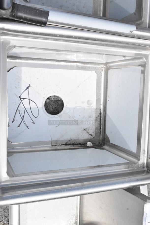 BRAND NEW SCRATCH AND DENT! Steelton 522CS11620 Stainless Steel Single Bay Sink. No Legs. - Image 4 of 5