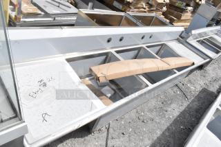 BRAND NEW SCRATCH AND DENT! Regency Stainless Steel 3 Bay Sink w/ Dual Drain Boards.