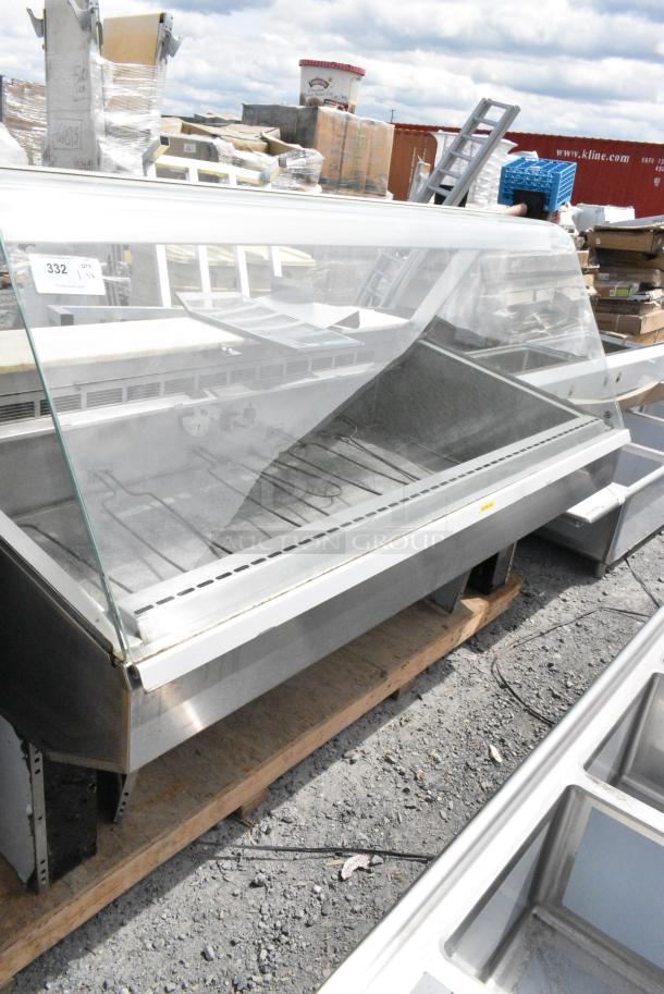 Federal Metal Commercial Floor Style Heated Display Case Merchandiser. - Image 1 of 5