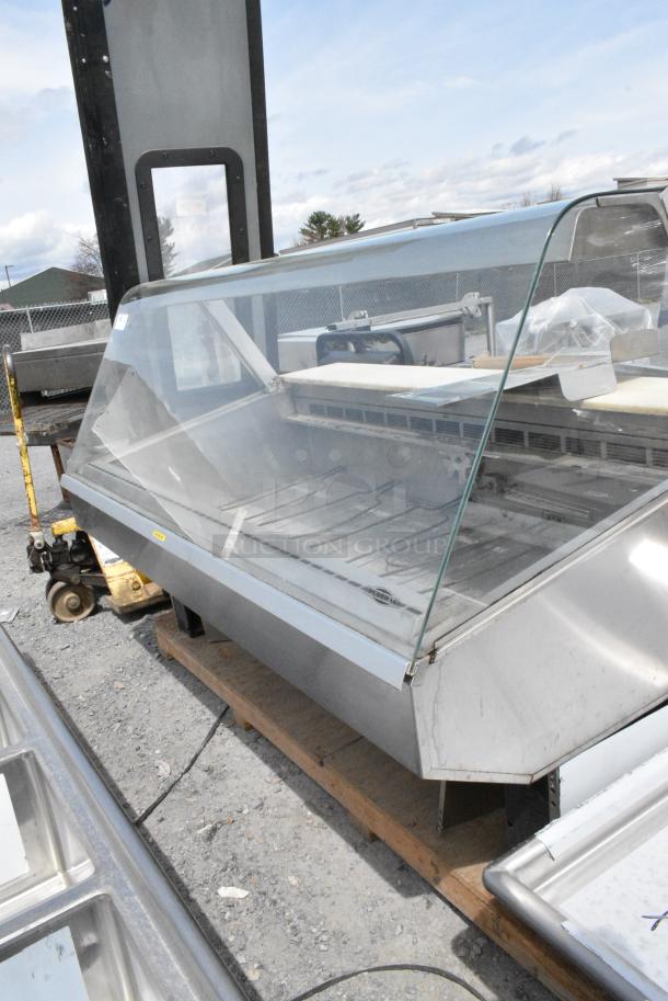 Federal Metal Commercial Floor Style Heated Display Case Merchandiser. - Image 2 of 5