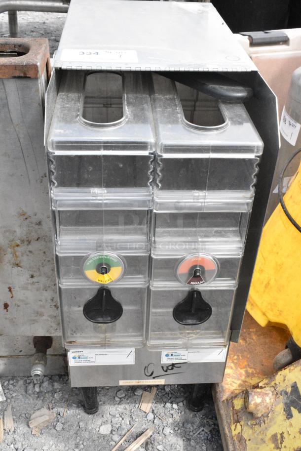 Metal Countertop Bin w/ 2 Poly Inserts - Image 4 of 4